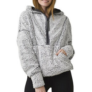 Cozy Gray Sherpa Hoodie